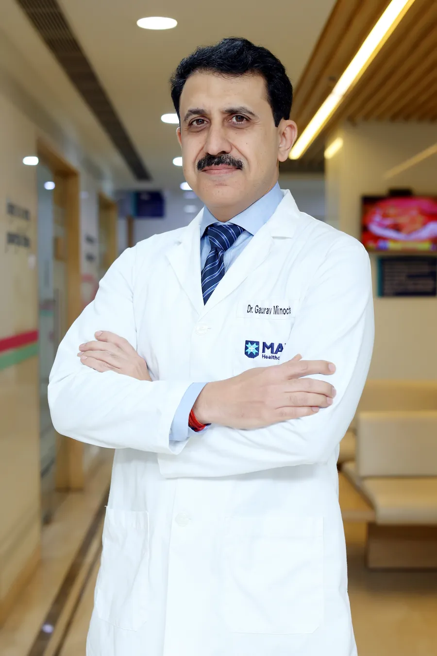 Dr. Gaurav Minocha, interventional cardiologist at Max Super Speciality Hospital, Vaishali